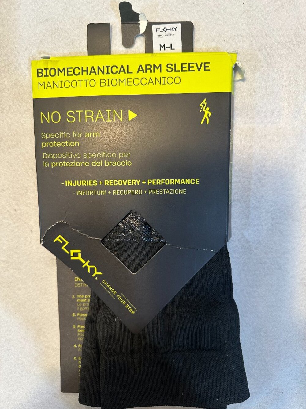 FLOKY BIOMECHANICAL ARM SLEEVE MEDIUM LARGE